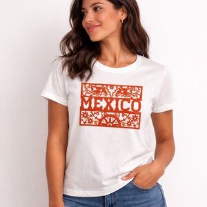 MEXICO t-shirt cinco de mayo short sleeves summer lightweight tee NWT TEE